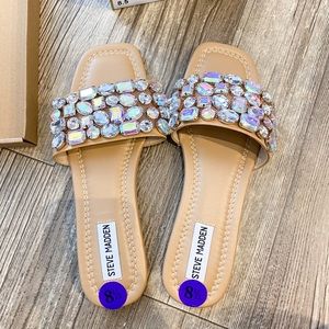 Steve Madden rhinestone sandals Brionna